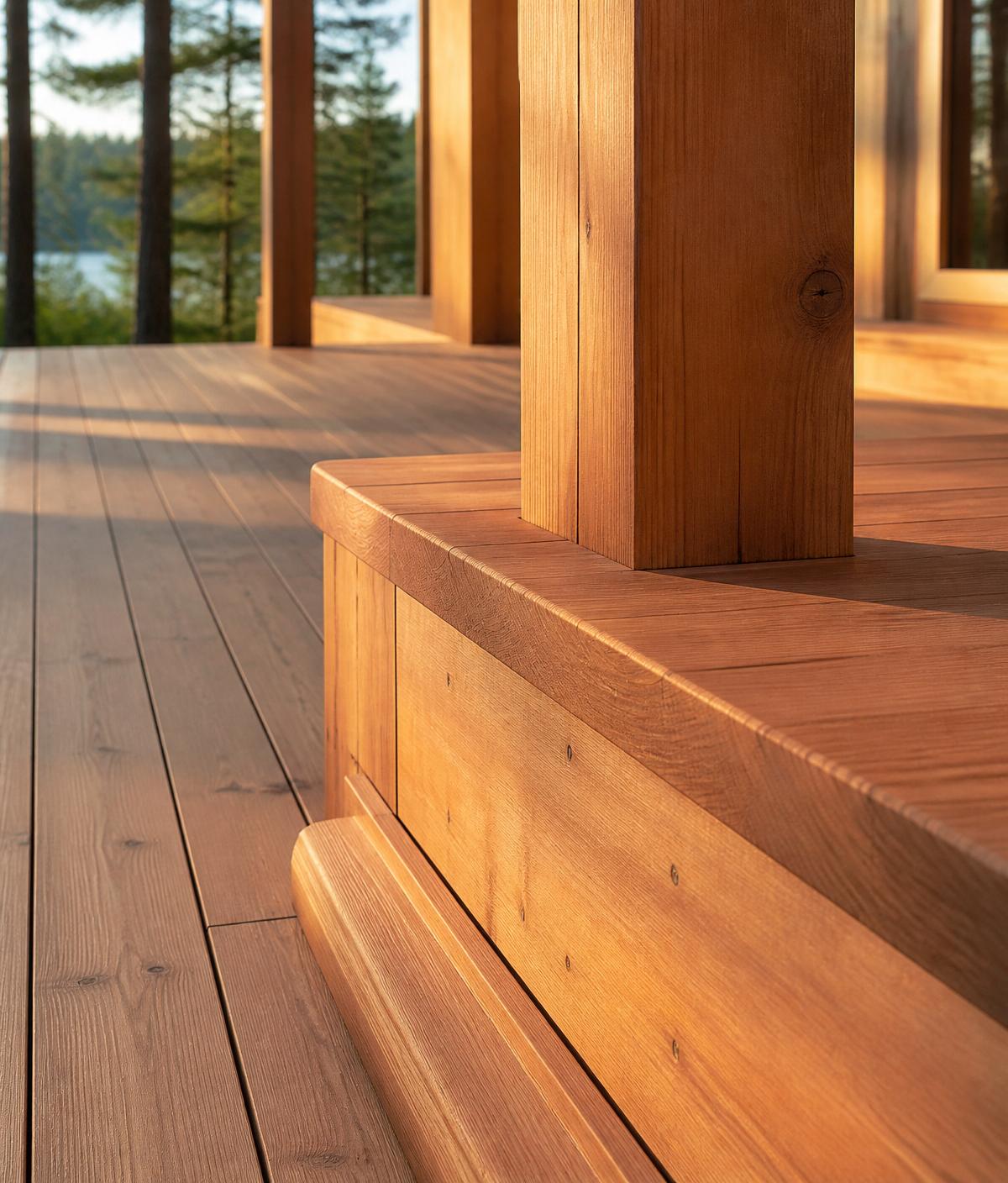 Cedar Deck Craftsmanship